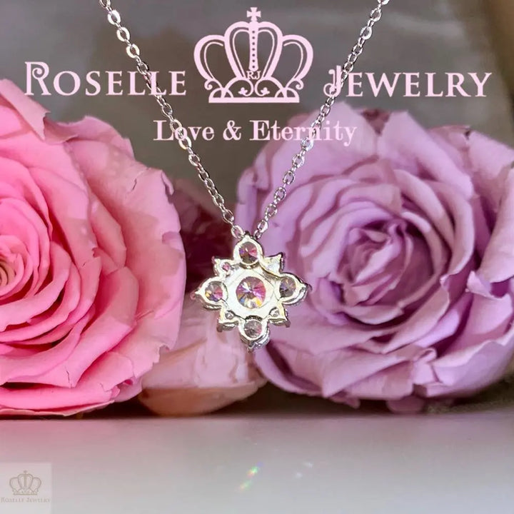 Floral Drop Pendants - CR4 - Roselle Jewelry