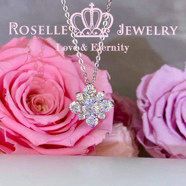 Floral Drop Pendants - CR4 - Roselle Jewelry