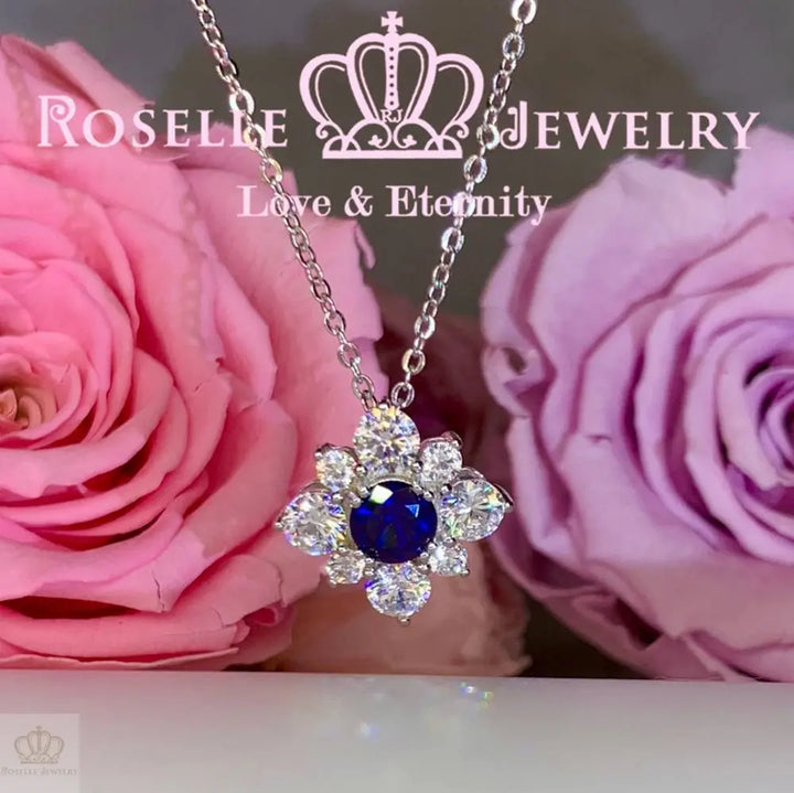 Floral Drop Pendants - CR4 - Roselle Jewelry