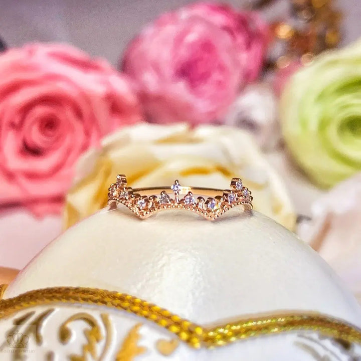 Tiara Diamond Ring - LR3 - Roselle Jewelry