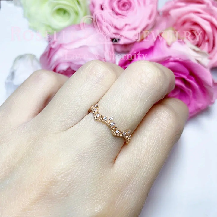 Tiara Diamond Ring - LR3 - Roselle Jewelry