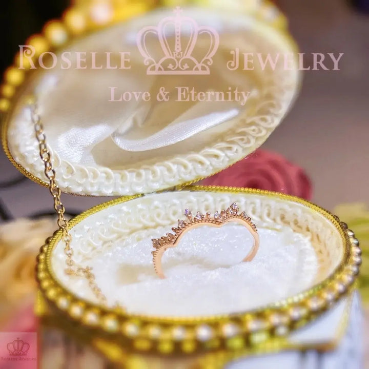 Tiara Diamond Ring - LR3 - Roselle Jewelry
