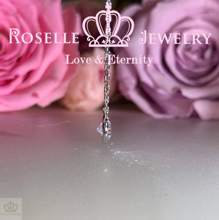 Bezel Solitaire Pendants - CB2 - Roselle Jewelry