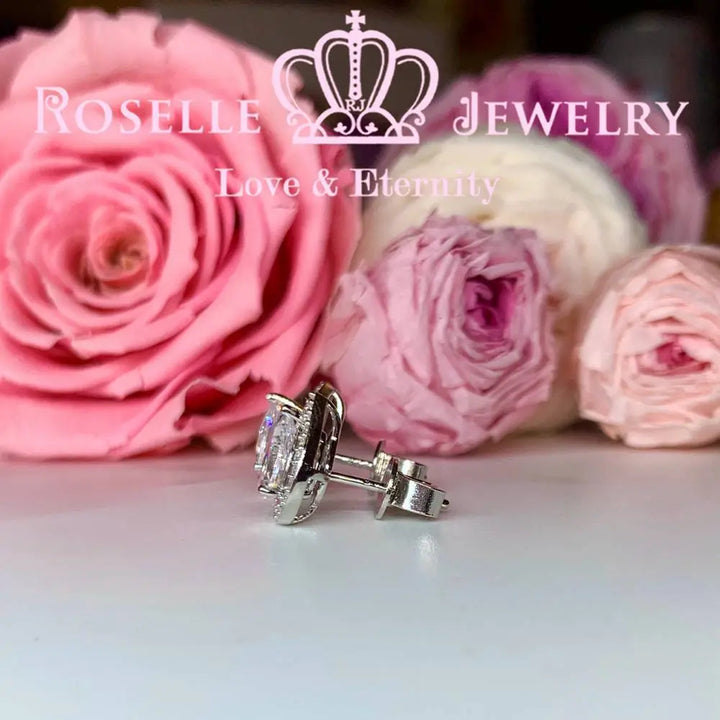 Detachable Pear Cut Earring - EP4 - Roselle Jewelry