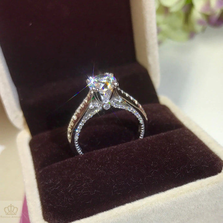 Vintage Engagement Ring - V0 - Roselle Jewelry