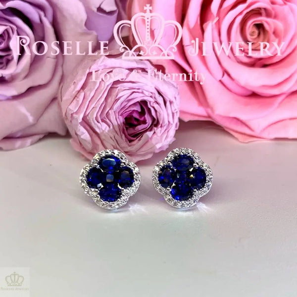 Floral Stud Earrings - EF2 - Roselle Jewelry