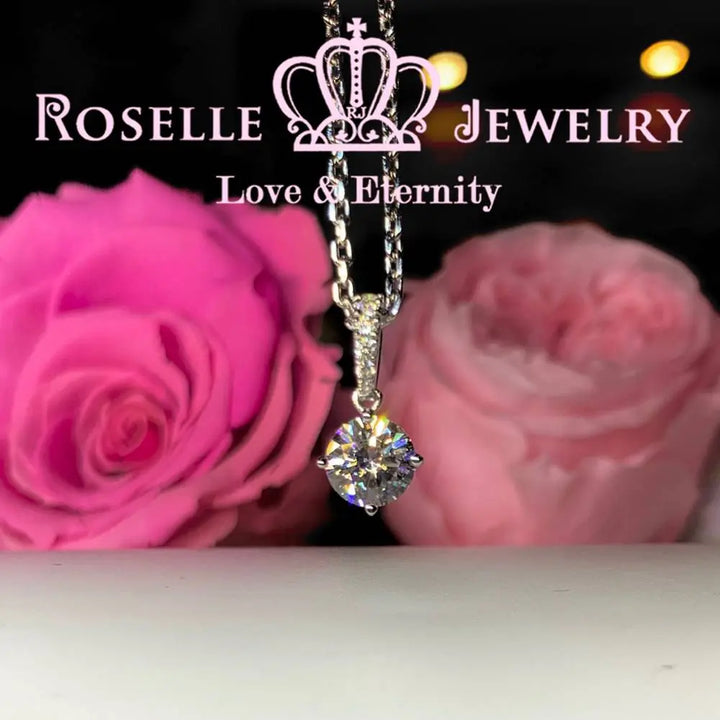 Four Prong Pendants - C12 - Roselle Jewelry