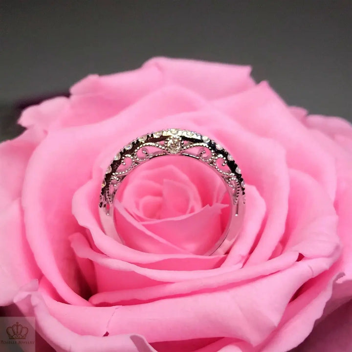 Vintage Wedding Band Ring - BV3 - Roselle Jewelry