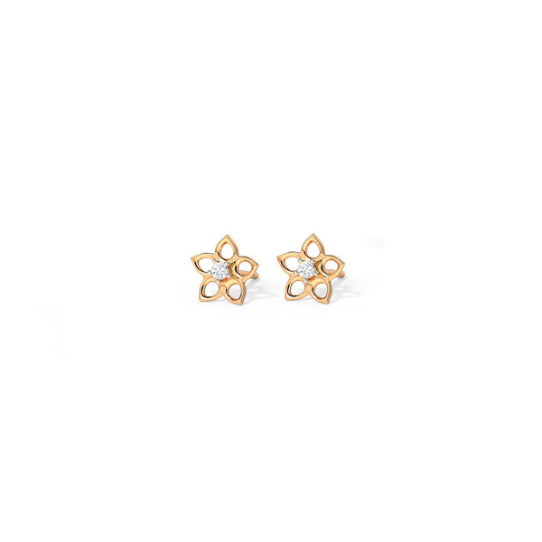 Floral Star Stud Earring [pre order] - SE004 - Roselle Jewelry