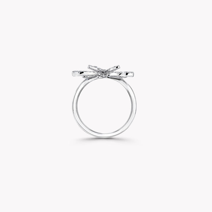 Cutout Butterfly Mini Diamond Ring [pre order] - SR001 - Roselle Jewelry