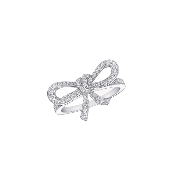Bow Mini Diamond Fashion Ring [pre order] - SR002 - Roselle Jewelry