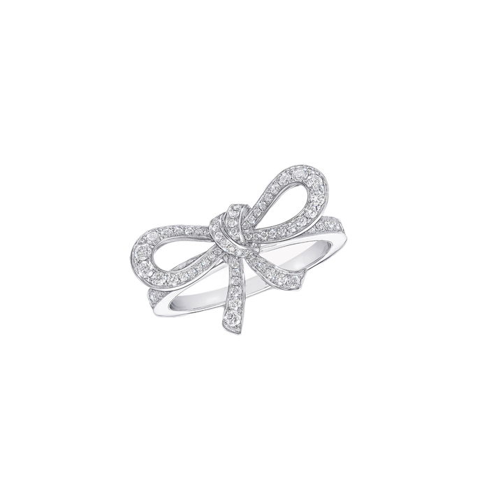 Bow Mini Diamond Fashion Ring [pre order] - SR002 - Roselle Jewelry