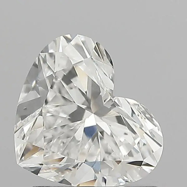 1.01CT Heart F VS2 EX VG NONE- LG476167178 - Roselle Jewelry