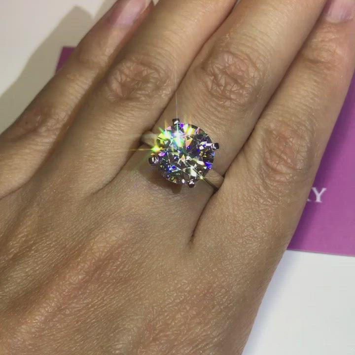 NT9 - Classic Four Prong Engagement Ring