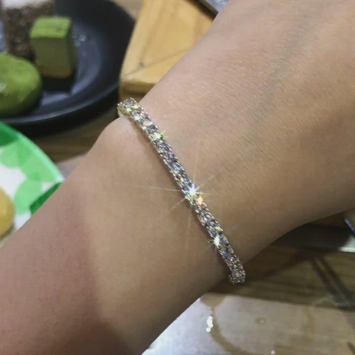 BZ2 - Fashion Rope Diamond Bracelet