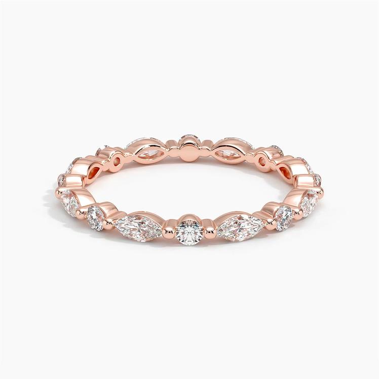 0.70CTW Versailles Eternity Wedding Band Ring - WR006 - Roselle Jewelry
