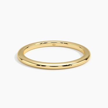 1.5mm Petite Comfort Fit Wedding Ring - WR001 - Roselle Jewelry