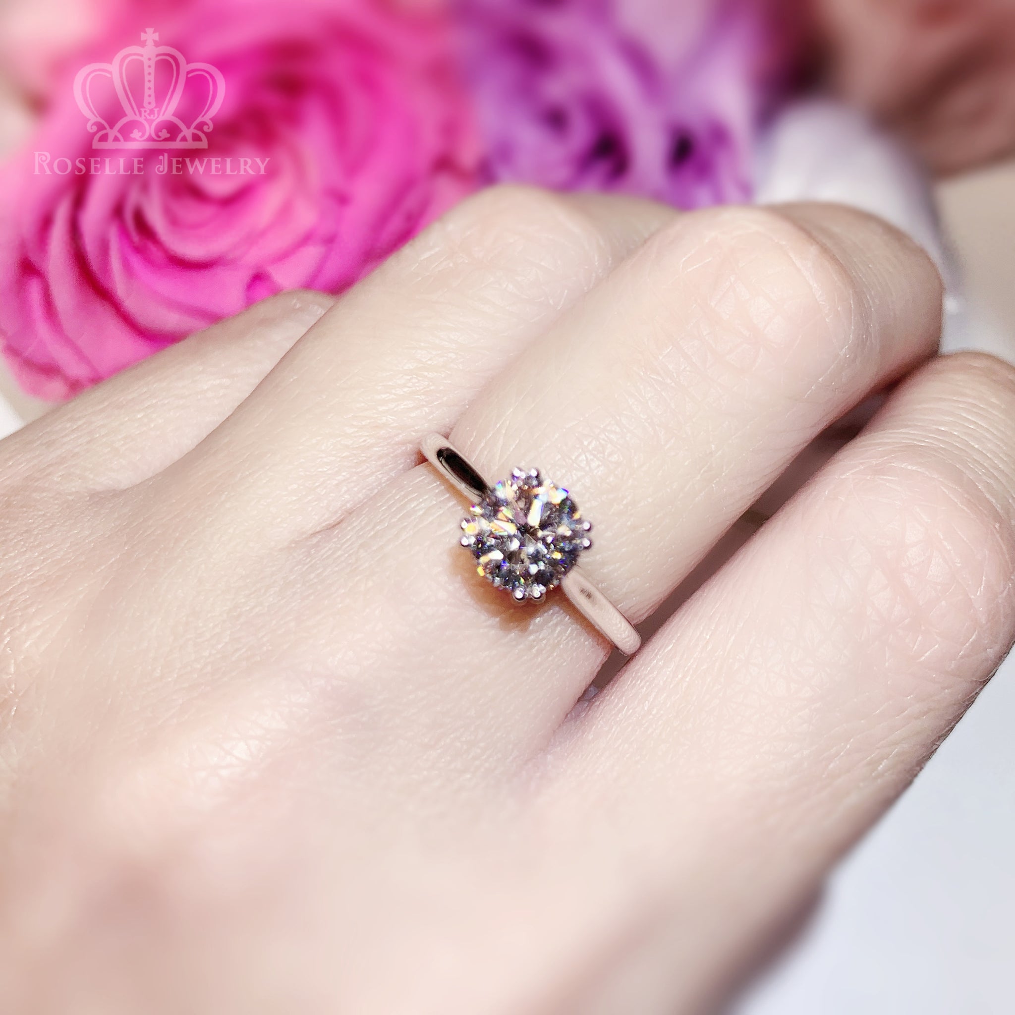 Vintage Side Stone Diamond Engagement Ring [Setting Only] - LGR040