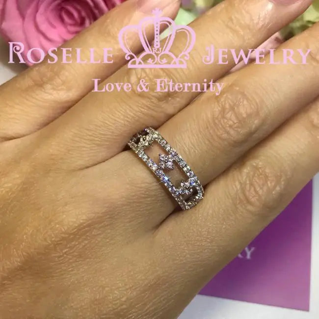Floral Fashion Ring - BA21 - Roselle Jewelry