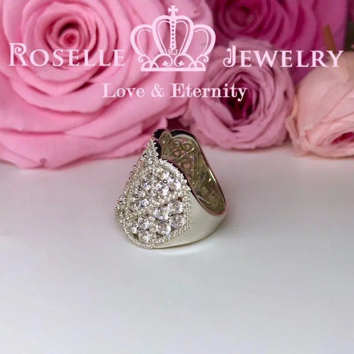 Lace Floral Fasion Rings - BA39 - Roselle Jewelry