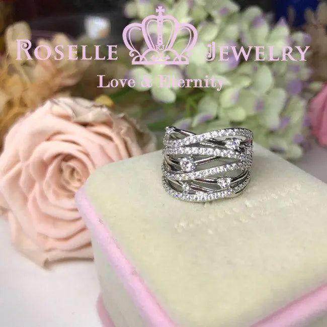 Twist Fashion Ring - BA16K - Roselle Jewelry