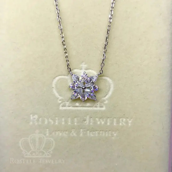 Marquise Clusters Drop Pendants - MC2 - Roselle Jewelry