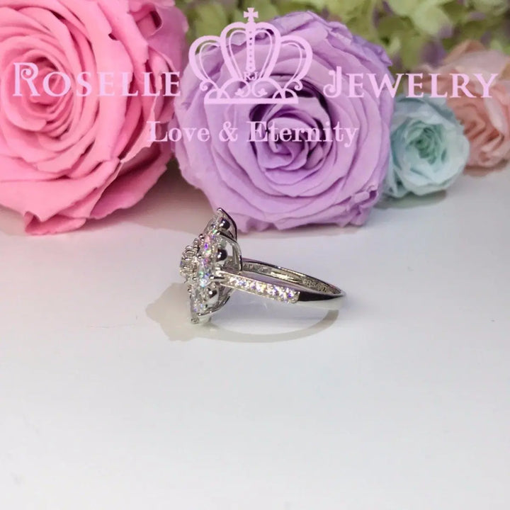 Floral Fashion Ring - BA19 - Roselle Jewelry