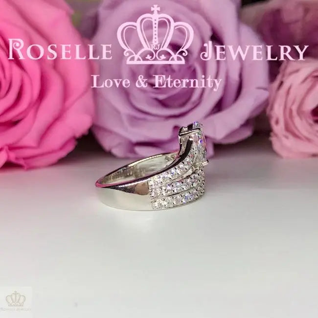 Pear Cut Fashion Engagement Ring - VP4 - Roselle Jewelry