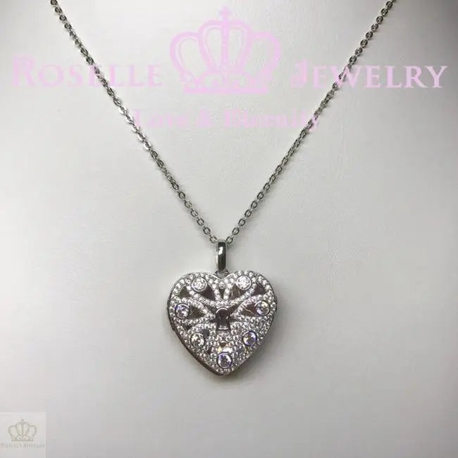 Heart Shape Uncover Pendants - PC1 - Roselle Jewelry