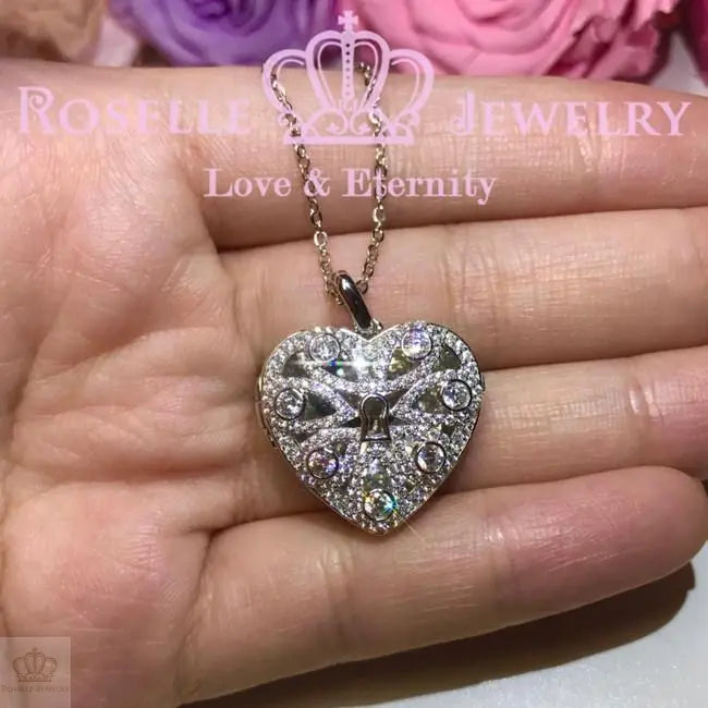 Heart Shape Uncover Pendants - PC1 - Roselle Jewelry