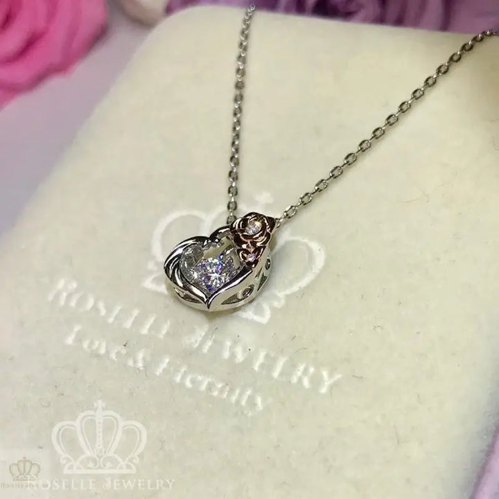 Floral Dancing Stone Pendants - CD11 - Roselle Jewelry