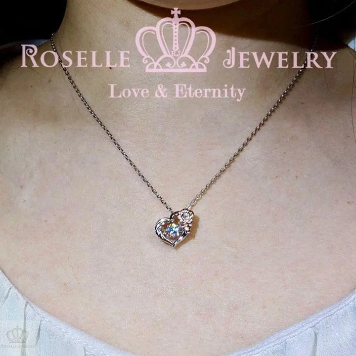 Floral Dancing Stone Pendants - CD11 - Roselle Jewelry