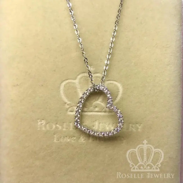 Heart Shape Drop Pendants - HC3 - Roselle Jewelry