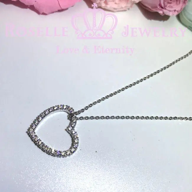 Heart Shape Drop Pendants - HC3 - Roselle Jewelry