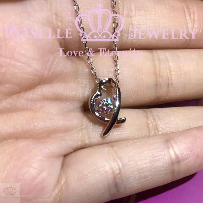 Dancing Stone Solitaire Pendants - CD3 - Roselle Jewelry