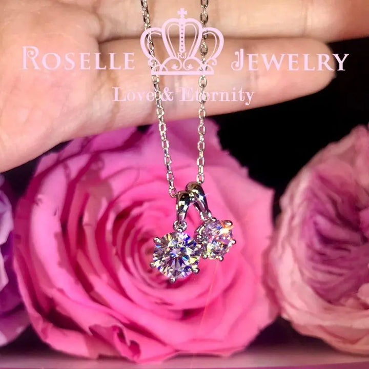 Six Prong Drop Pendants - C11 - Roselle Jewelry