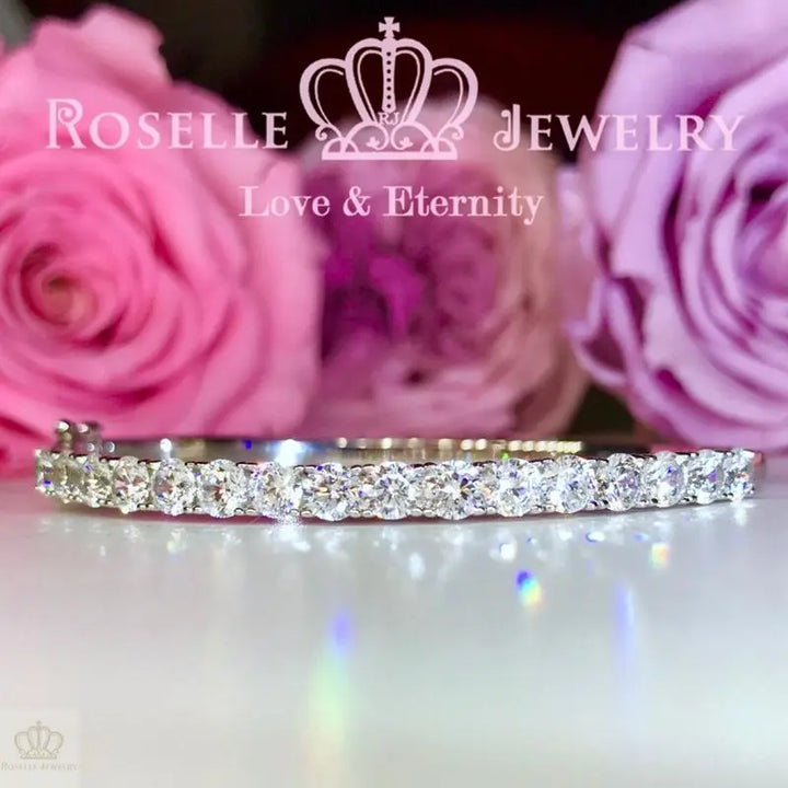Fashion Half Eternity Bracelet - BG6 - Roselle Jewelry
