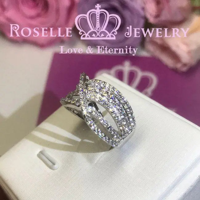 Twist Fashion Ring - BA17 - Roselle Jewelry