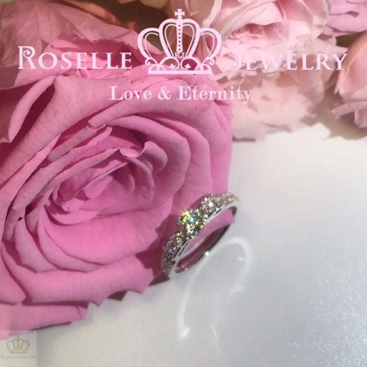 Fashion Bow Engagement Ring - TB1 - Roselle Jewelry