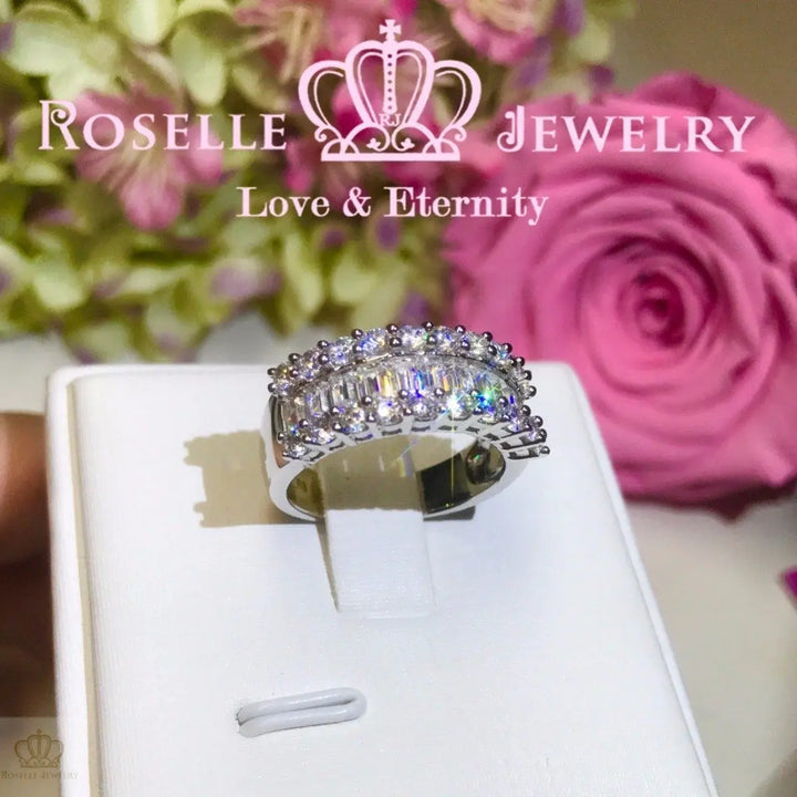 Emerald Cut Fashion Ring - RT1 - Roselle Jewelry