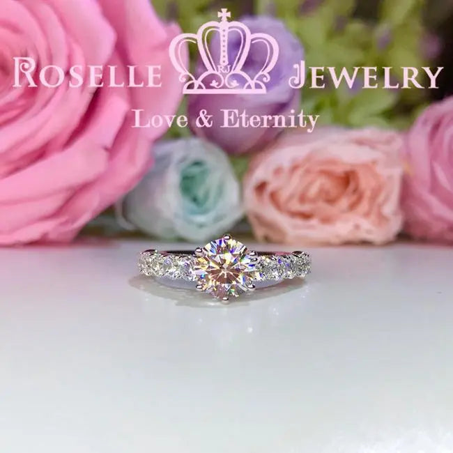 Vintage Engagement Ring - V24 - Roselle Jewelry
