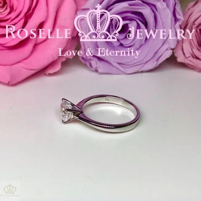 Happy Heart Solitaire Engagement Ring - NH2 - Roselle Jewelry