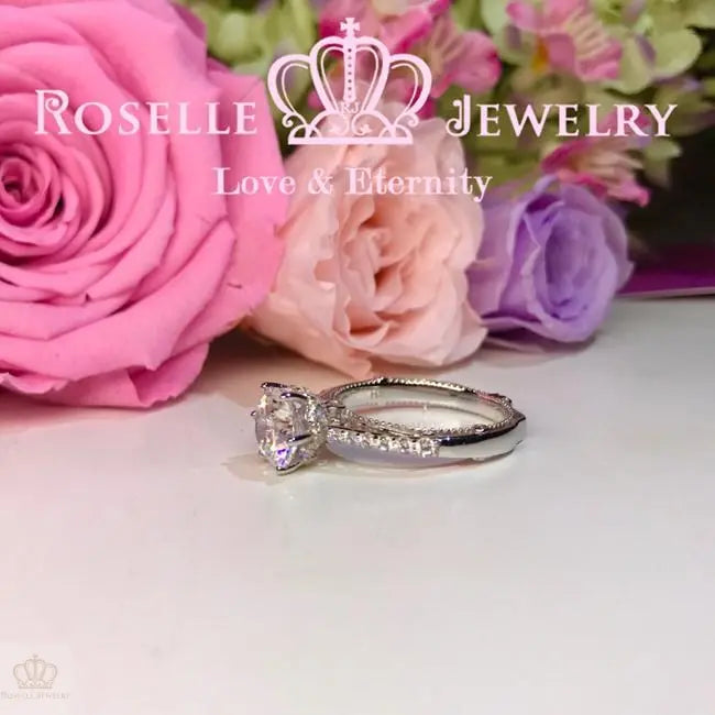 Vintage Engagement Ring - V3 - Roselle Jewelry