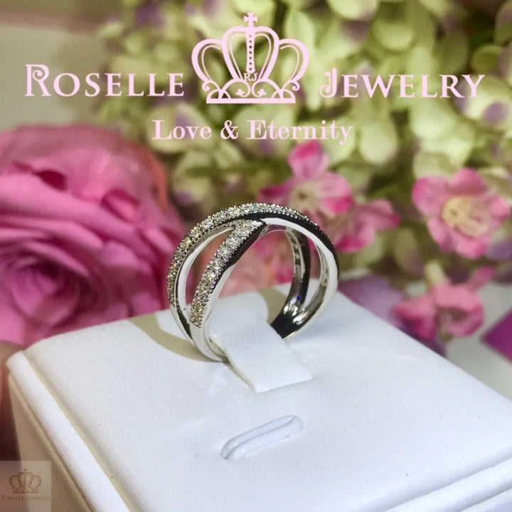 Twist Fashion Ring - BA18K - Roselle Jewelry