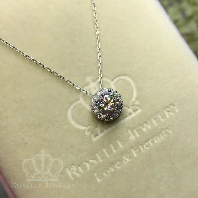 Halo Drop Pendants - RC2 - Roselle Jewelry