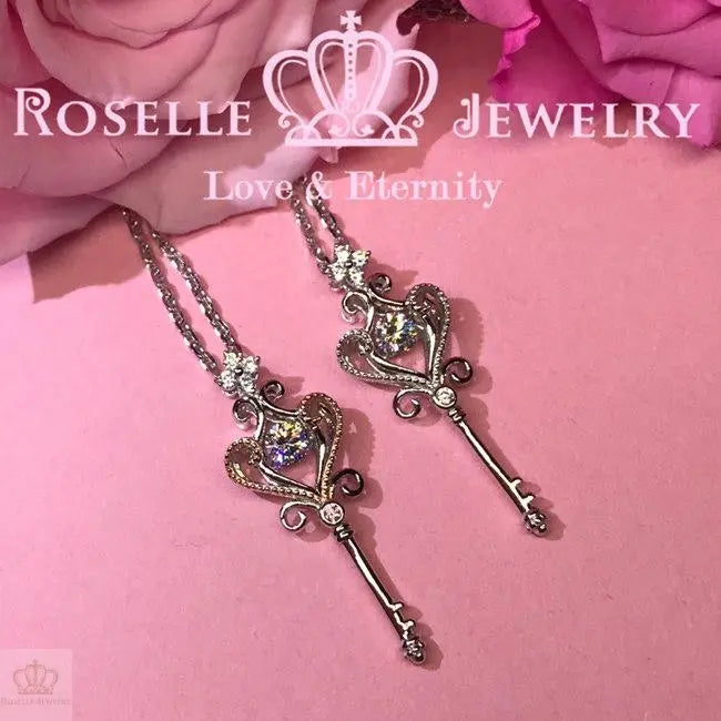 Vintage Dacing Stone Pendants - CD5 - Roselle Jewelry