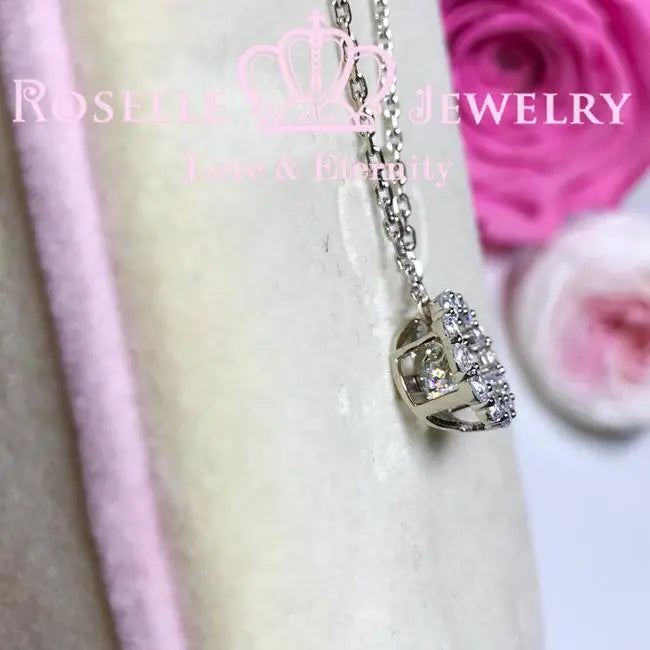 Halo Dancing Stone Pendants - CD6 - Roselle Jewelry