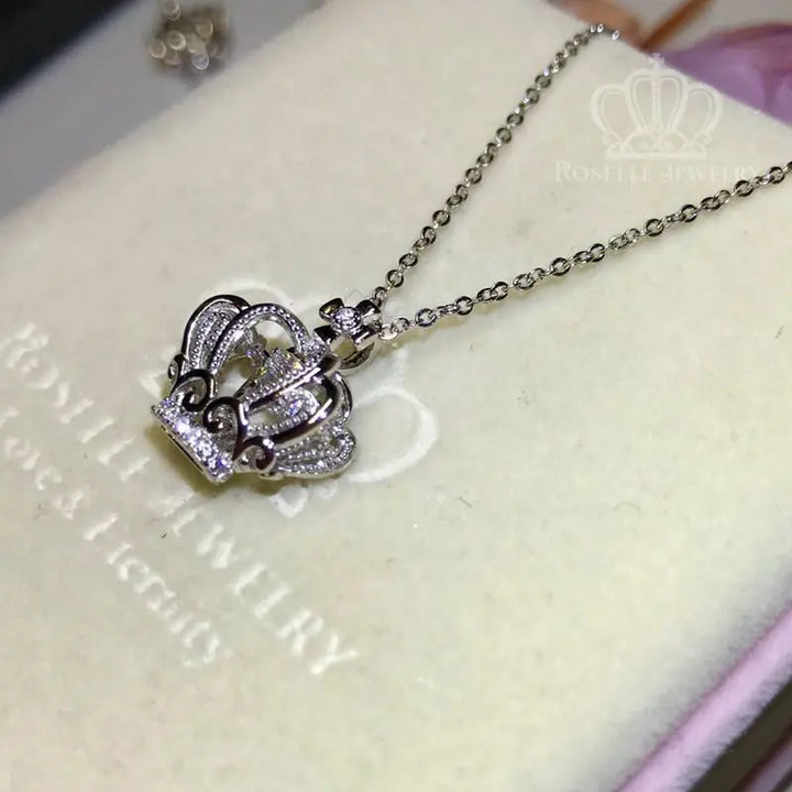 Crown Dancing Stone Pendants - CD7 - Roselle Jewelry