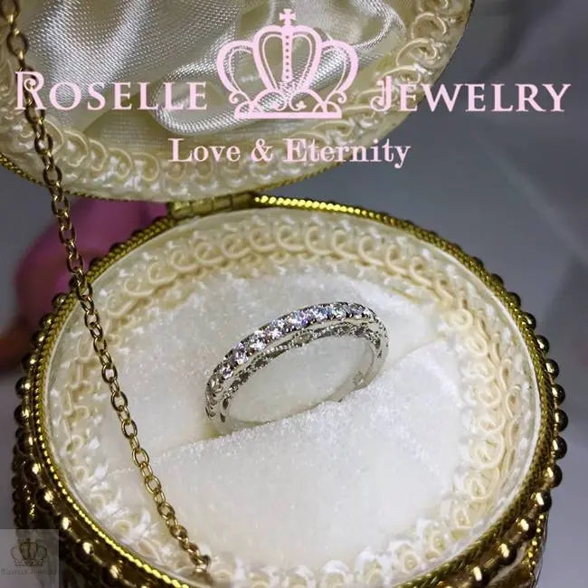 Vintage Wedding Band Ring - BV3 - Roselle Jewelry