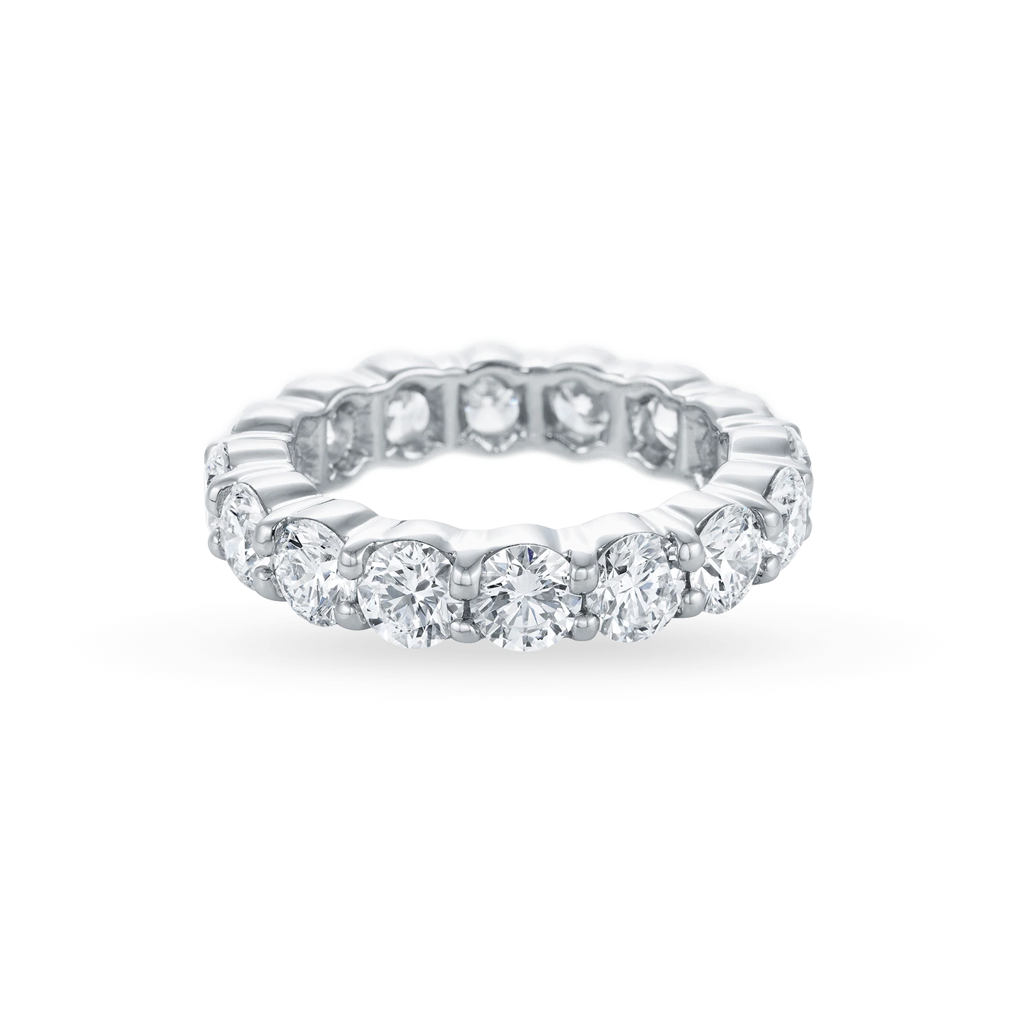 WR010 - Eternity Brilliant Cut Diamond Wedding Band Ring